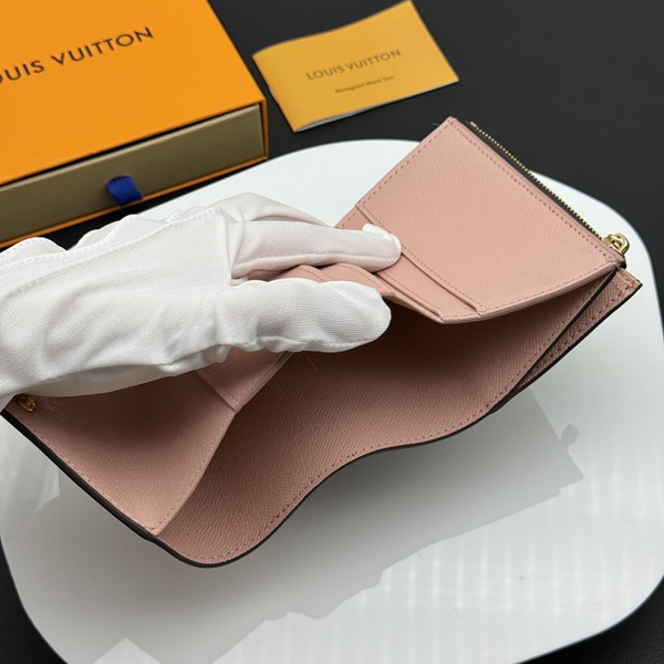 LVコピーウォレット素材ディテール